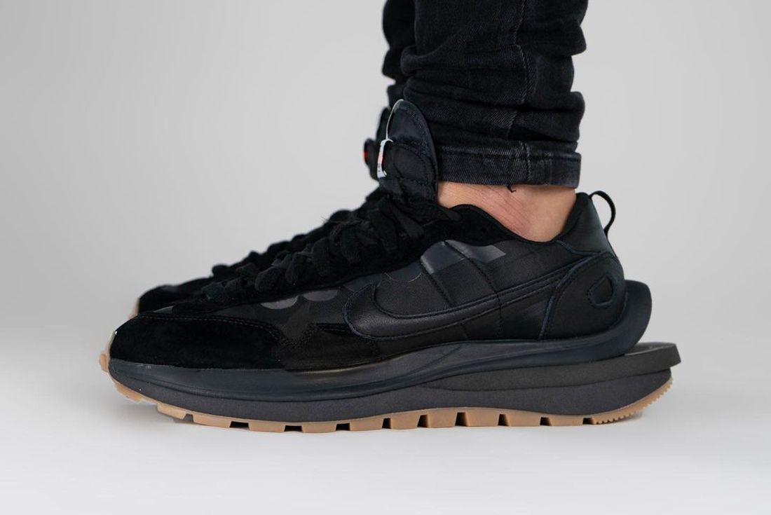 A Black and Gum sacai x Nike VaporWaffle has Surfaced - Sneaker
