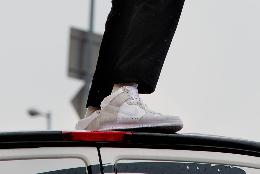 nike dunk slam jam on feet