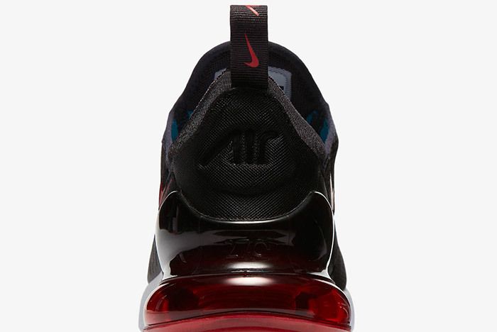 Nike Aur Max 270 Black Red 89
