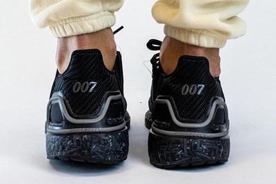 James Bond 007 Adidas Ultra Boost On Foot Heel Shot