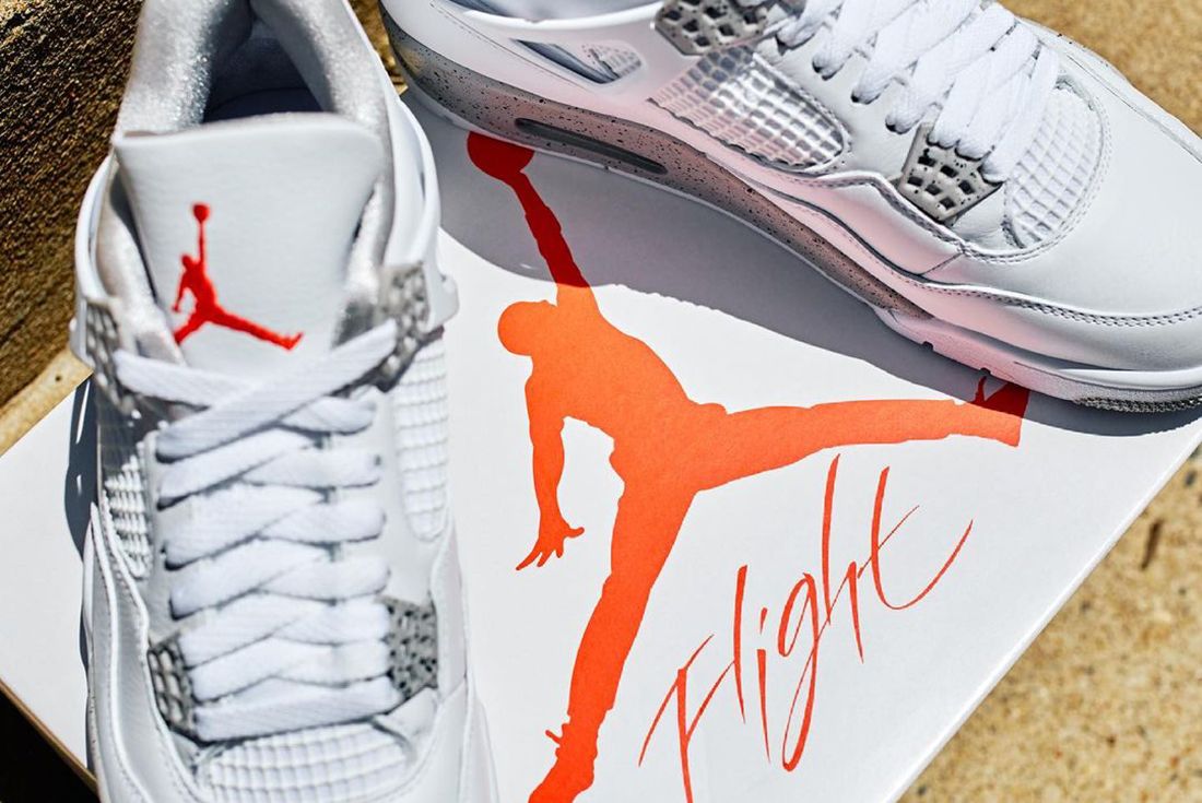 Here's How People Are Styling the Air Jordan 4 'Tech White' AKA