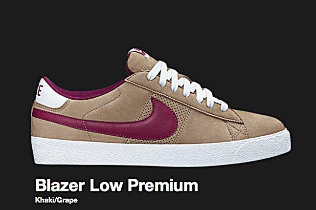 Nike Sb Blazer Low Premium Khaki 2008 1