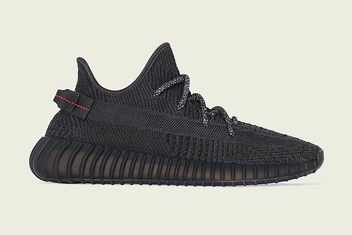 Adidas Yeezy Boost 350 V2 Black Fu9006 Black Friday Release Date Lateral