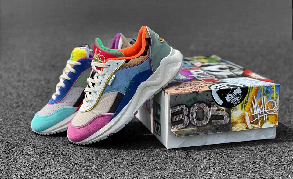 Mache Debuts the Mache Runner v2 With a ‘What the’ Colourway - Sneaker ...