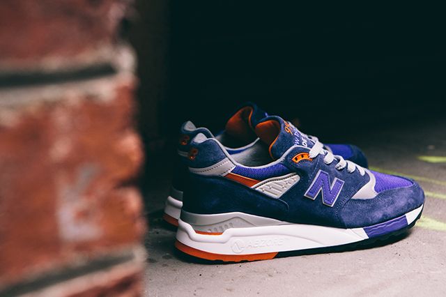 New Balance 998 (Cobalt Blue/Orange) - Sneaker Freaker