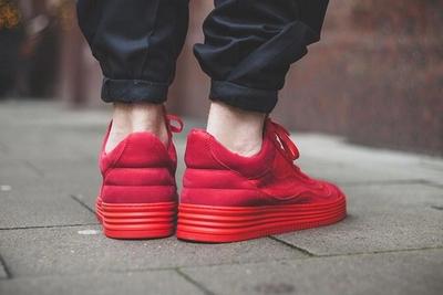 Filling Pieces Low Top All Red 1