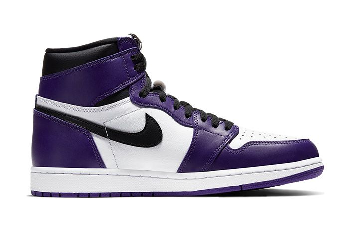jordan 1 court purple purple laces