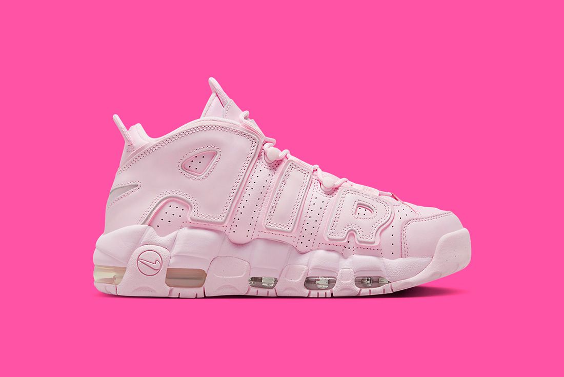 Barbiecore Hits the Nike Air More Uptempo