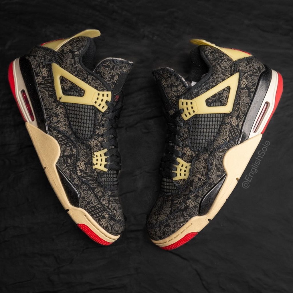 Closer Look: Steve Wiebe Inks Jayson Tatum's Air Jordan 4 PE - Sneaker  Freaker
