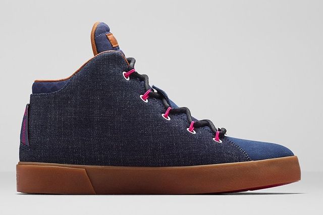 Nike Lebron XII top Lifestyle QS denim shoes