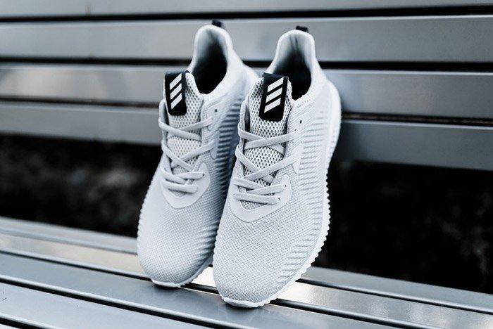 Adidas Alphabounce 1 M Grey White 6