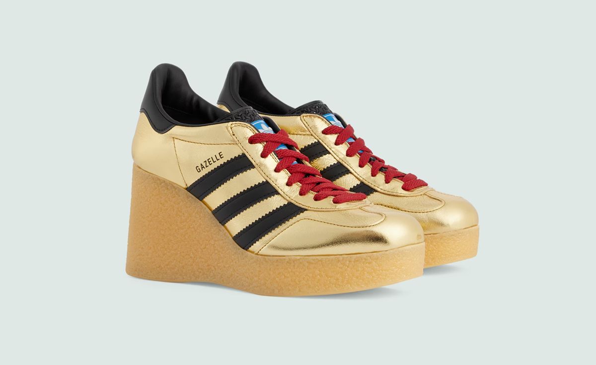 adidas and Gucci Go Extra With the Wedge Gazelle