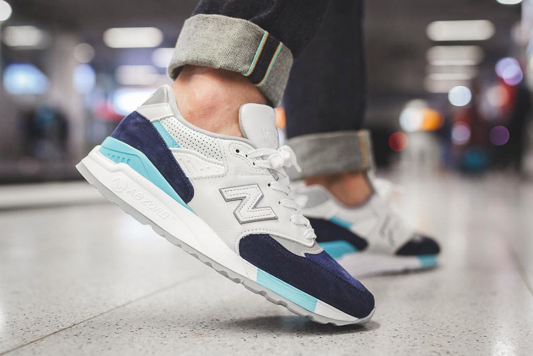 Aquatic Vibes Hit the New Balance 998 Made In USA - Sneaker Freaker