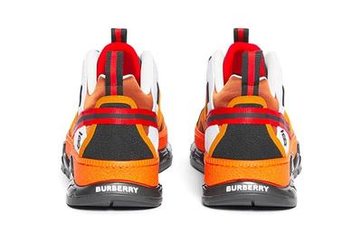 Burberry Union Sneaker Orange Heels