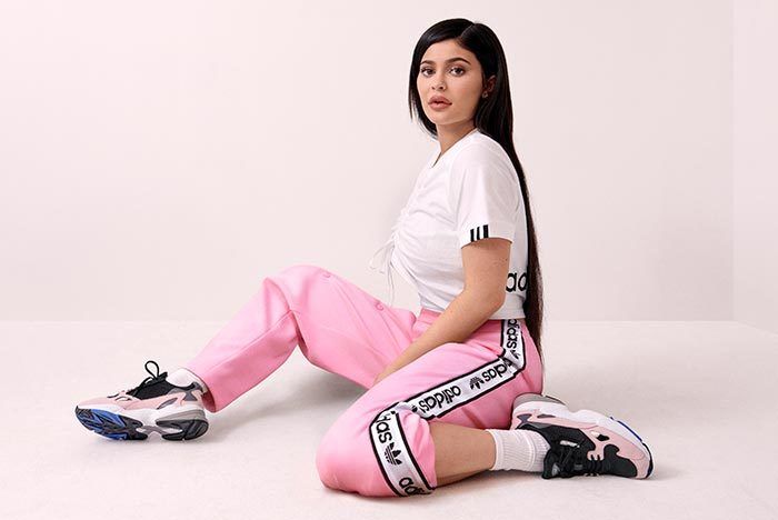Kylie Jenner Debuts New adidas Falcon 
