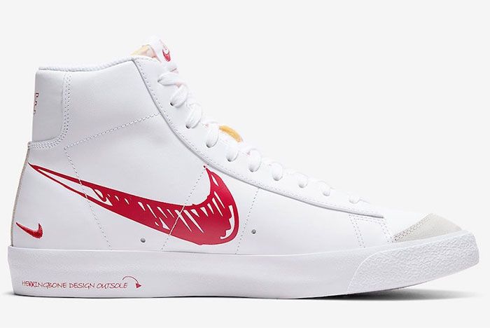 nike blazer mid gel sneaker