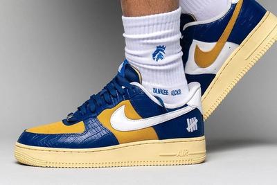 UNDEFEATED x Nike Air Force 1 Joins the ‘Dunk vs AF-1’ Pack on foot