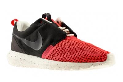Nike Roshe Run Natural Motion Black Red 1