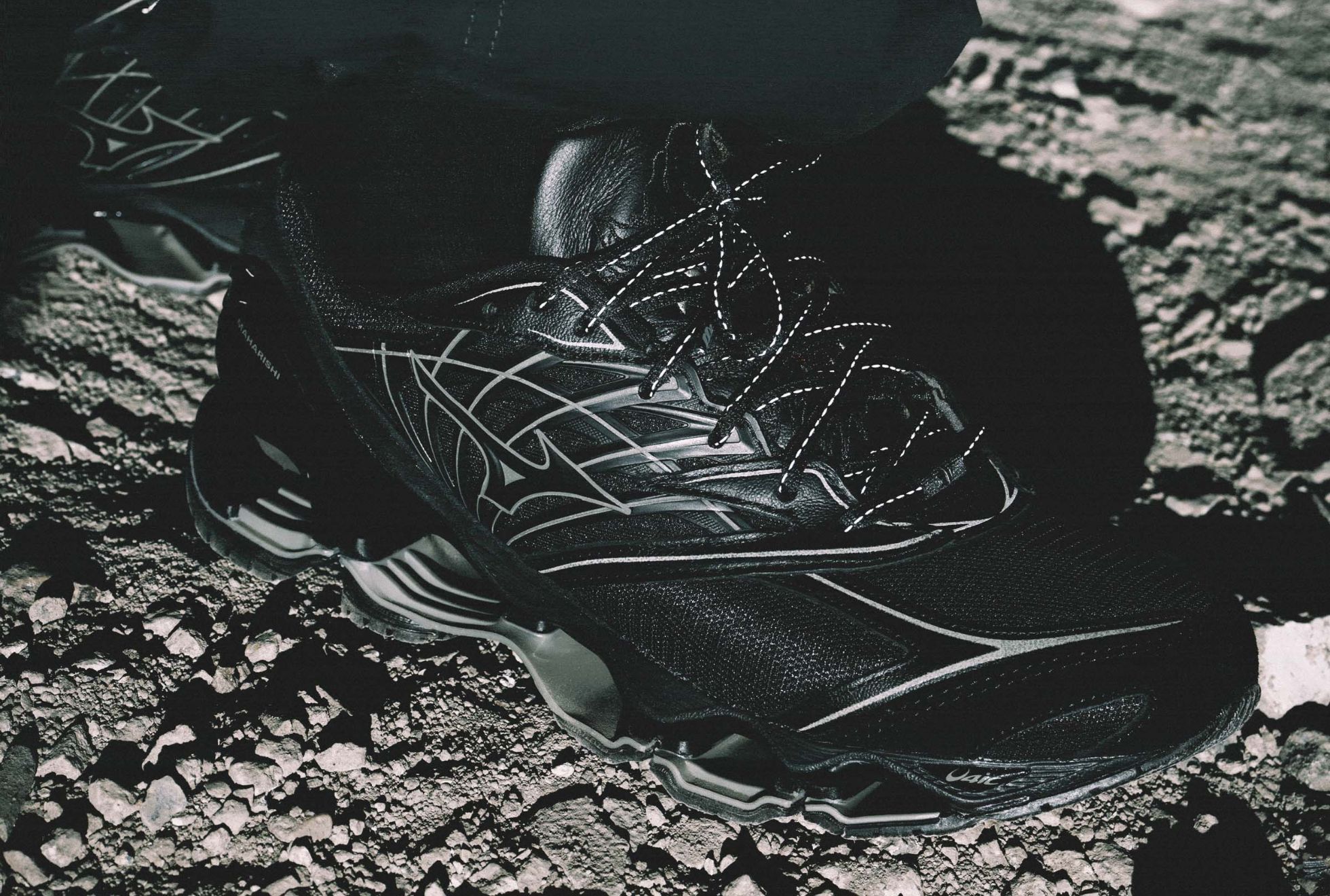 Maharishi Go Ninja Mode on the Mizuno Wave Prophecy LS - Releases