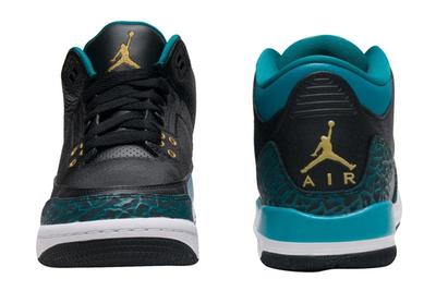 Air Jordan 3 Gs Rio Teal3