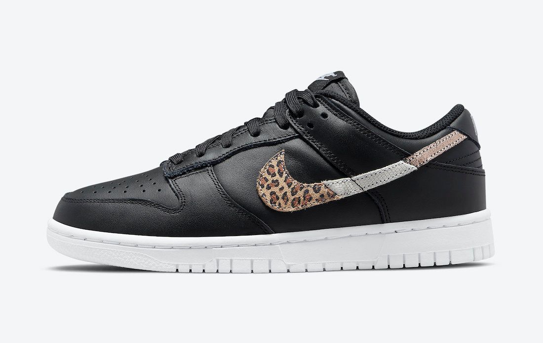 Nike Dunk Low in Leopard Print 