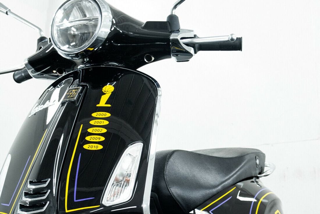 KICKZ Auctioning a Kobe-Themed Piaggio Vespa for Mamba Week - Sneaker Freaker