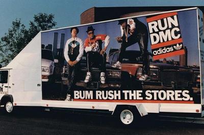 Run Dmc Adidas Truck