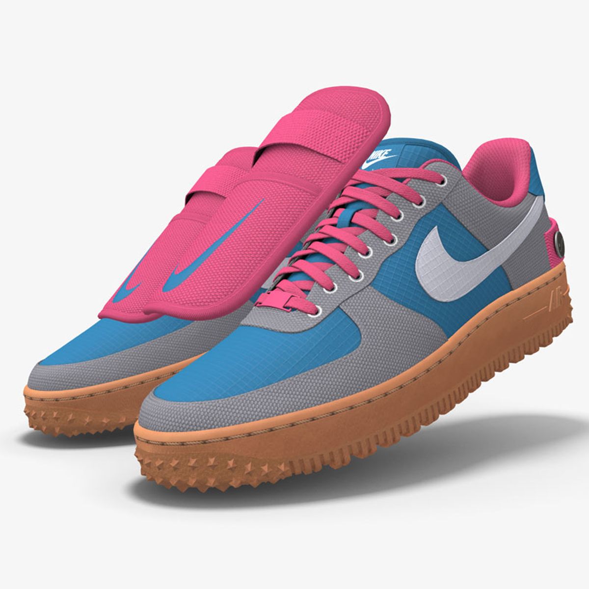 Absorber congelado Más allá Nike Add Pocket Lace Shrouds to Air Force 1 By You Options - Sneaker Freaker