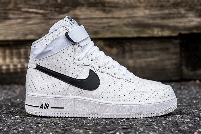 black and white air force 1 high tops