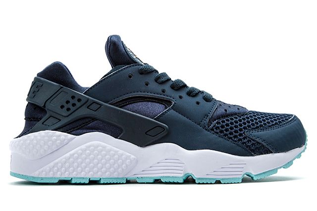 navy huaraches junior