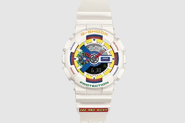 Dee And Ricky White Rainbow G Shock Industry News