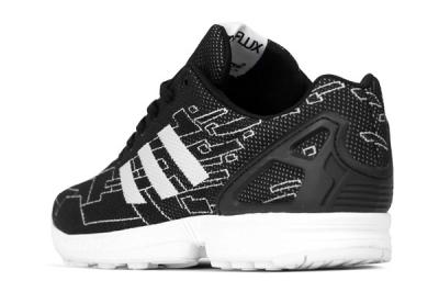 Adidas Originals Zx Flux Black Running White Onix 2