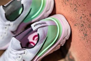 nike react infinity run iced lilac