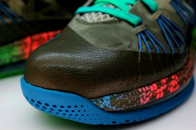 Nike Lebron X Low Tarp Green 8