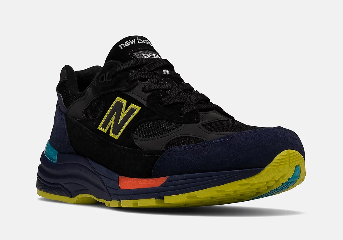 Neon Lights Up the New Balance 992 - Sneaker Freaker