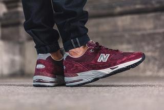 New Balance 991 Made In England (Burgundy) - Sneaker Freaker