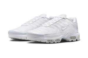 The Nike Air Max Plus Golf ‘Triple White’ Is Ready for the Clubhouse