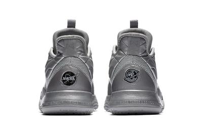 Nike Pg 3 Nasa Reflective Silver Ci2667 001 Heel