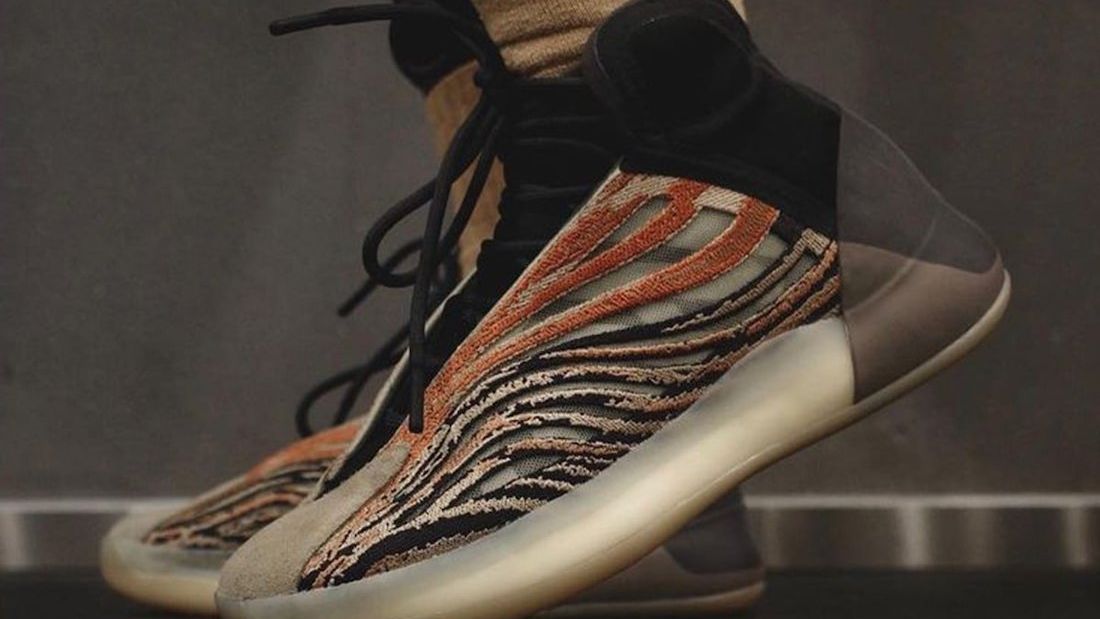 First adidas Yeezy Quantum 'Flaora' Sneaker