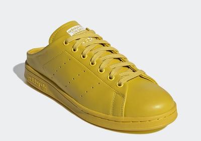 adidas Stan Smith Mule Tribe Yellow Angled
