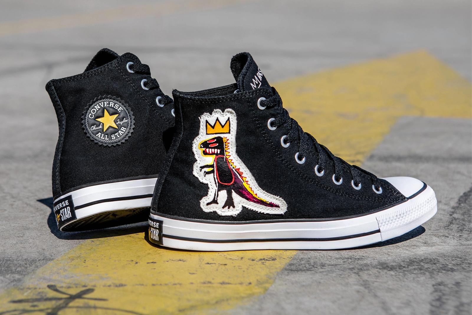 The Jean-Michel Basquiat x Converse Collection is a Multimedia Marvel ...