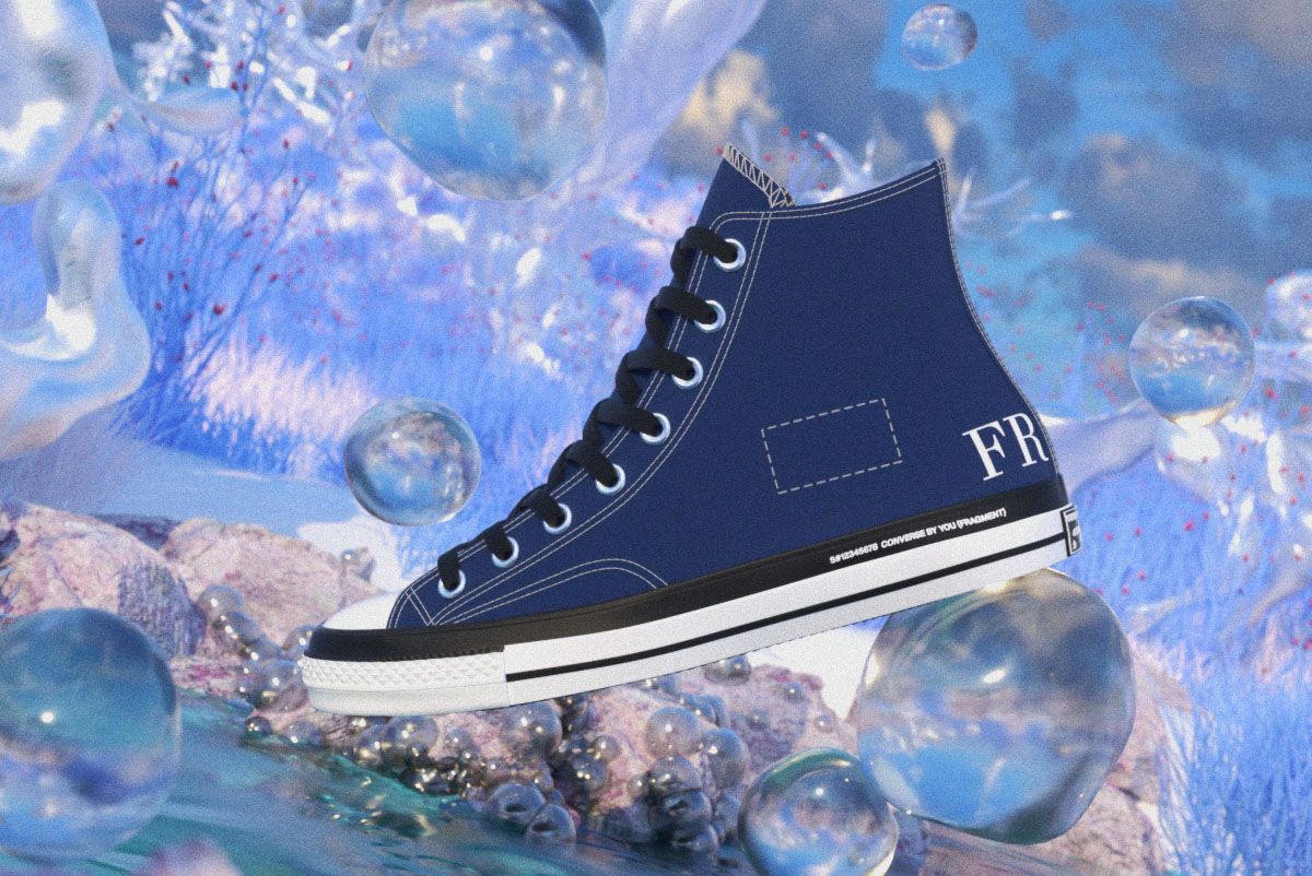 Fragment Design and Converse Open Exclusive Chuck 70 By You