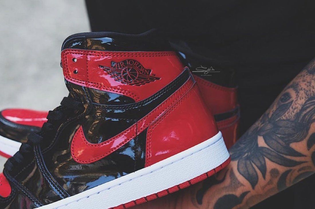 Closer Look: Air Jordan 1 ‘Patent Leather’