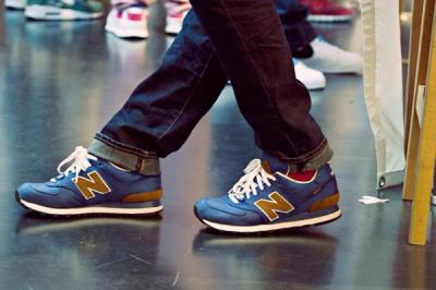 Blue New Balance Sneakers 1
