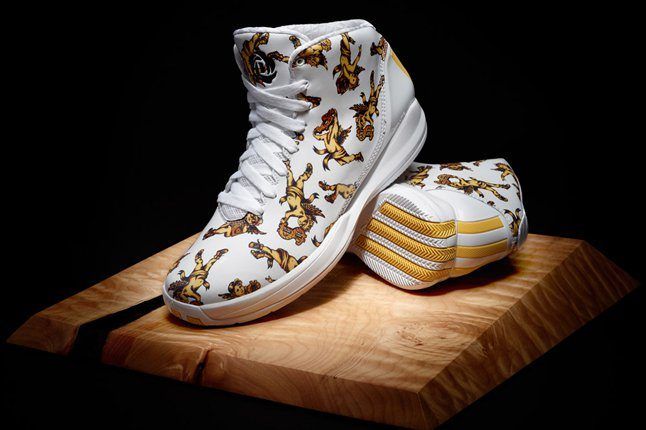 D Rose 3 5 X Jeremy Scott Adidas Originals Pair 1