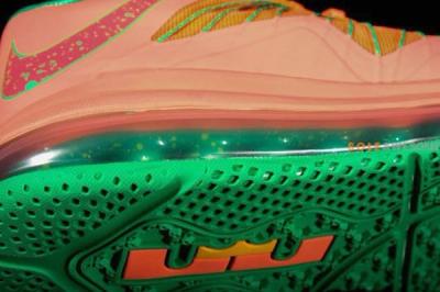 Nike Lebron X Low Watermelon Sole Detail 1