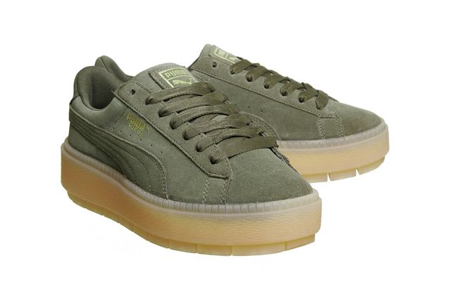 puma trace platform black