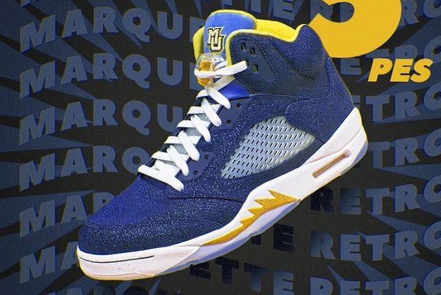 air jordan 5 marquette