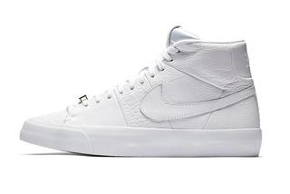 Nike Blazer Royal Arrives in ‘Triple White’ - Sneaker Freaker