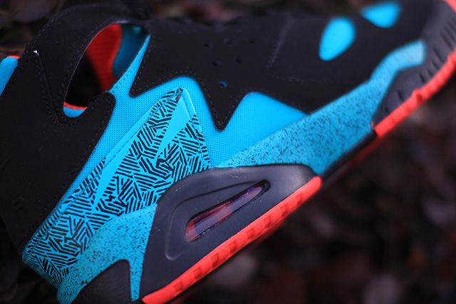 Nike Air Tech Challenge Huarache Green Crimson 3